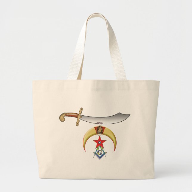 Shrine Mason Large Tote Bag (Front)
