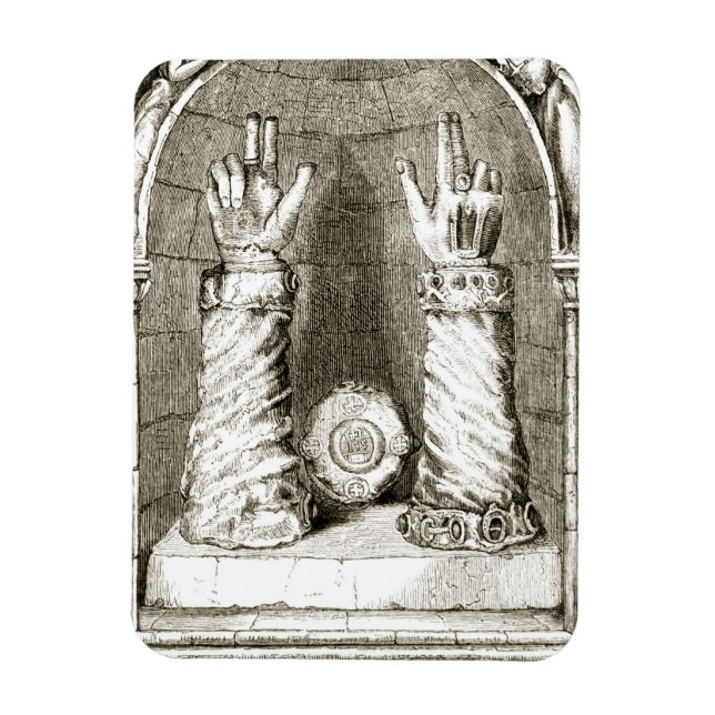 Shrine of St. Patrick's hand, from 'The Trias Thua Magnet (Vertical)