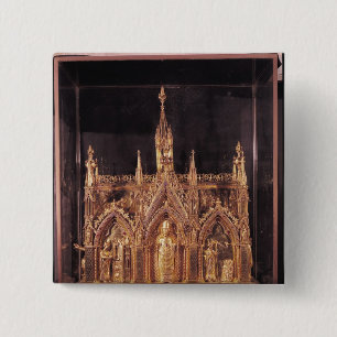 Shrine of St. Taurinus, 1240-55 15 Cm Square Badge