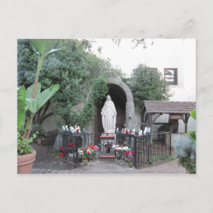 Shrine of the Blessed Mother, Ventura Mission Postcard