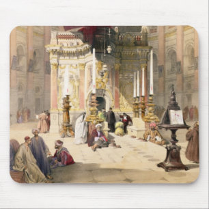 Shrine of the Holy Sepulchre, April 10th 1839, pla Mouse Mat