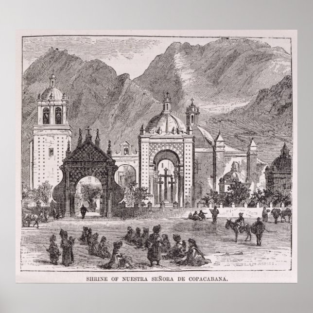 Shrine of the Nuestra Senora de Copacabana Poster (Front)