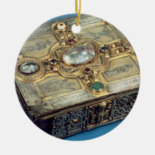 Shrine of the Stowe Missal, from Lorrha, County Ti Ceramic Tree Decoration