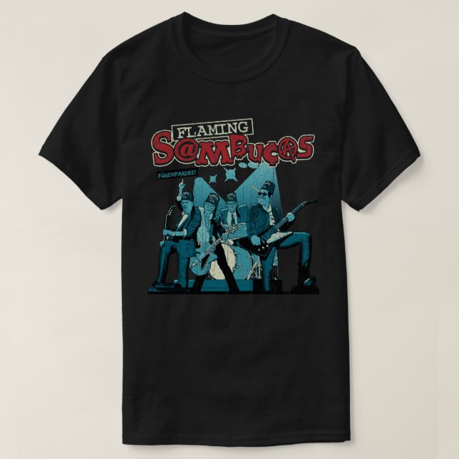Shriners Blue Distressed T-Shirt (Design Front)