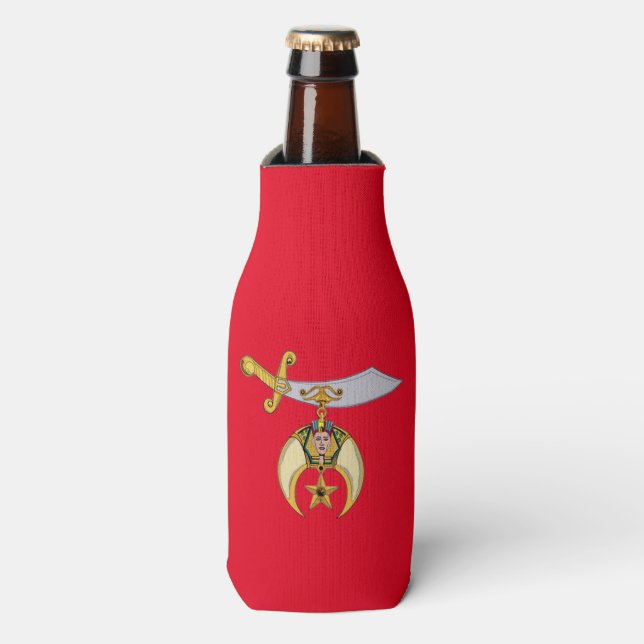SHRINERS BOTTLE COOLER (Bottle Front)