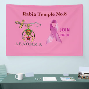 Shriners Breast Cancer Awareness Banner