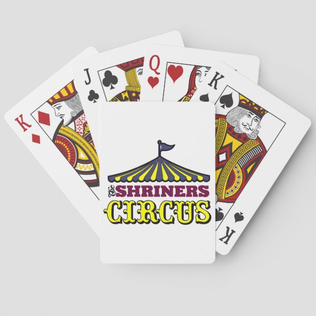 Shriners Circus Playing Cards (Back)
