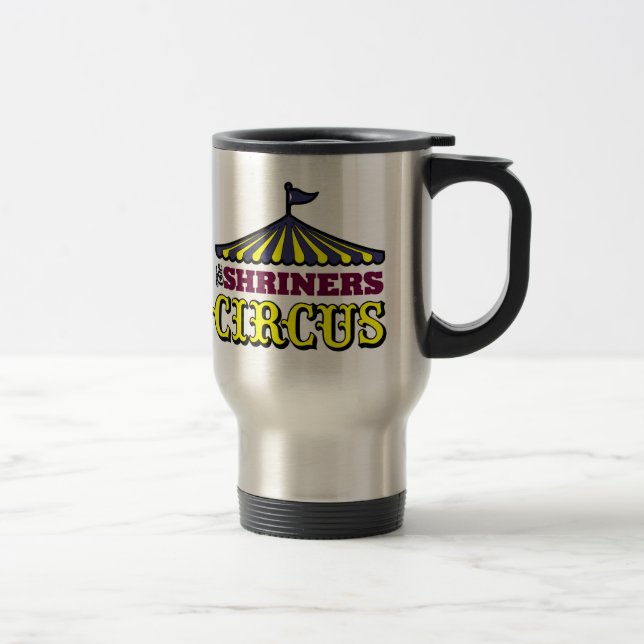 Shriners Circus Travel Mug (Right)
