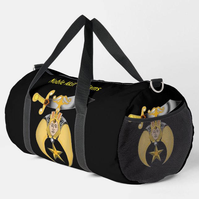 Shriners Large Duffel Bag (Right Corner)