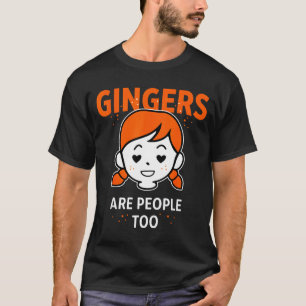 Shrinking Summer Gingers are People Too Funny T-Shirt
