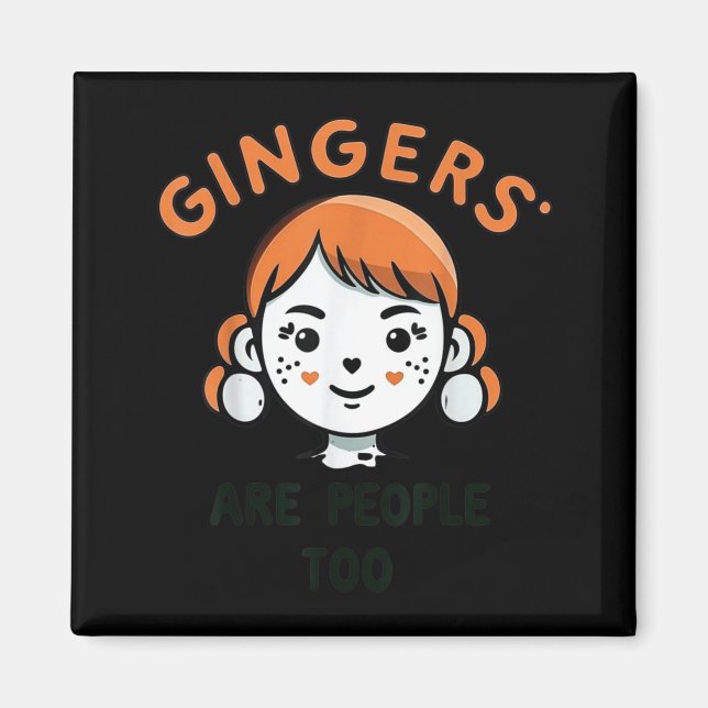 Shrinking Summer Gingers are People Too Meme Magnet (Front)