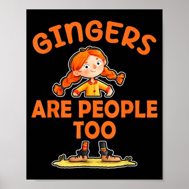 Shrinking Summer Gingers are People Too Poster (Front)
