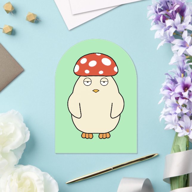 Shroompey Chick Acrylic Invitations (Insitu (Wedding))