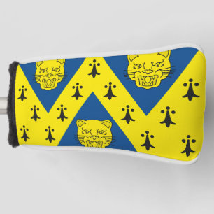 Shropshire county flag golf head cover