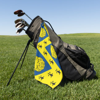 Shropshire county flag golf towel
