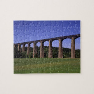 Shropshire Union Canal Aqueduct, Pont Cysyllte, Jigsaw Puzzle