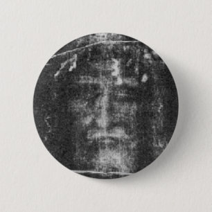 Shroud of Turin 6 Cm Round Badge