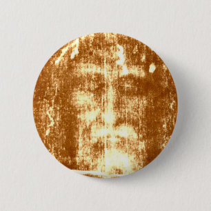 SHROUD of TURIN 6 Cm Round Badge
