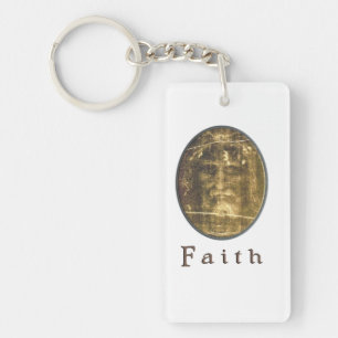 Shroud of Turin cloth Key Ring