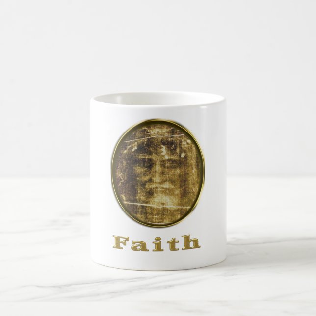 Shroud of Turin Coffee Mug (Center)