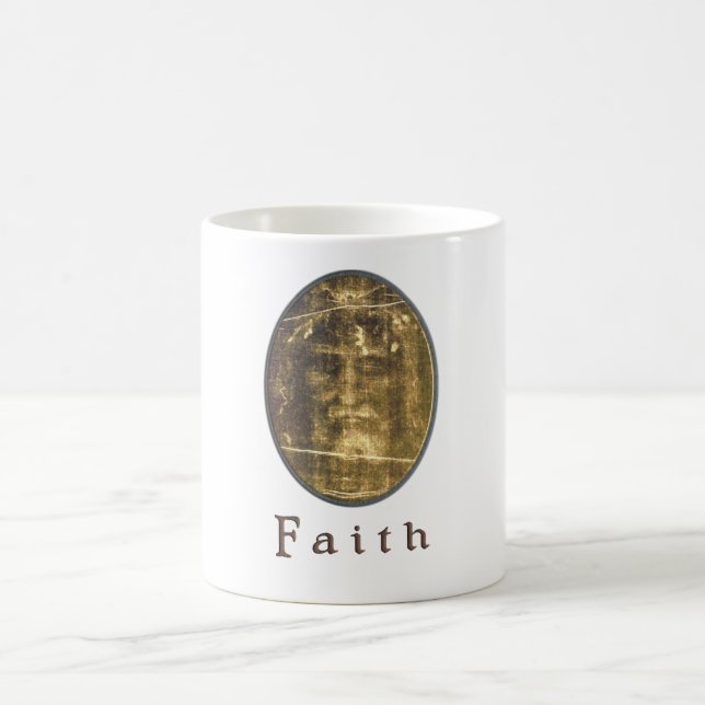 Shroud of Turin coffee mug (Center)