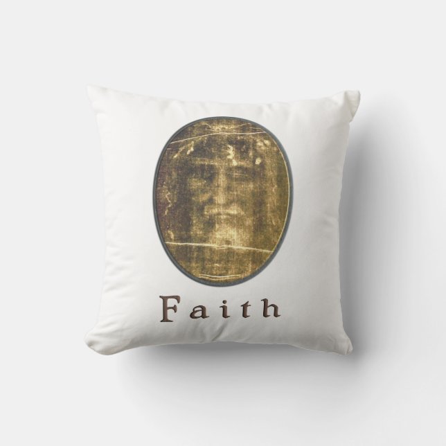 Shroud of Turin Cushion (Front)