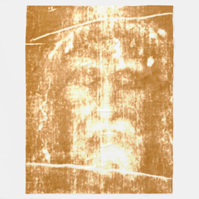 SHROUD of TURIN FLEECE BLANKET (Front)