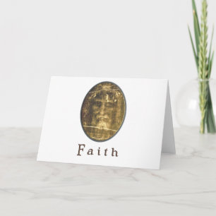 Shroud of Turin Holiday Card