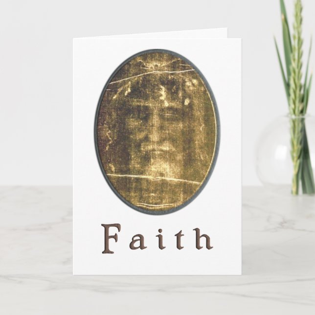Shroud of Turin Holiday Card (Front)