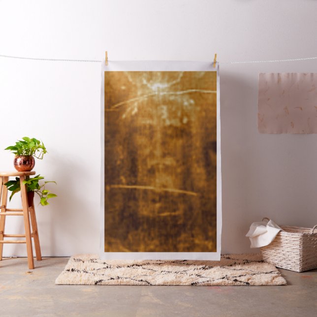 Shroud of Turin Holy Face of Jesus on Cloth (In Situ)