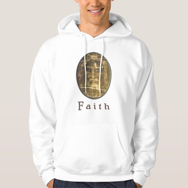 shroud of turin hoodie (Front)