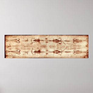 Shroud of Turin Jesus Burial Cloth Poster