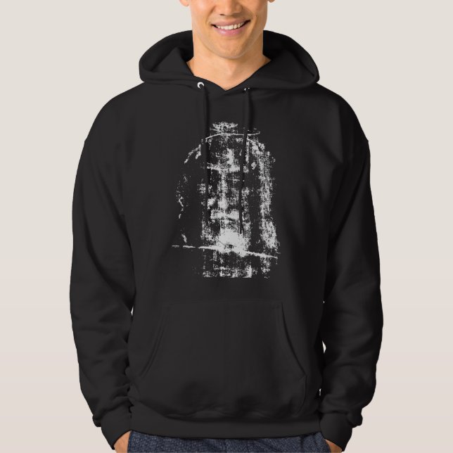 Shroud of Turin Jesus Christ Face T-ShirtThe Turin Hoodie (Front)
