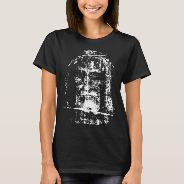 Shroud of Turin Jesus Christ Face T-ShirtThe Turin T-Shirt (Front)