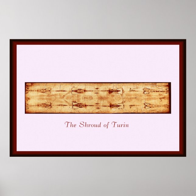 Shroud of Turin Jesus Holy Face Full Poster (Front)