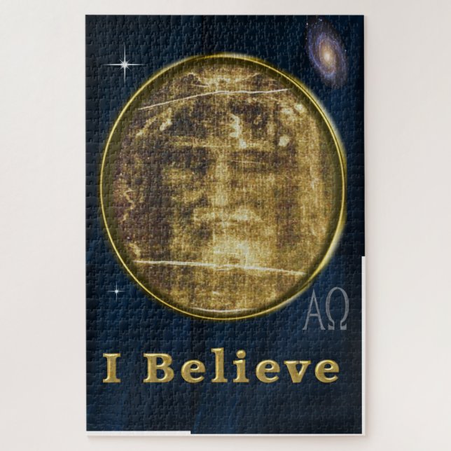 Shroud of Turin Jigsaw Puzzle (Vertical)