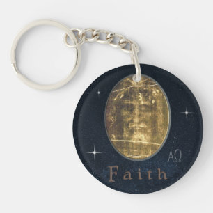 Shroud of Turin Key Ring
