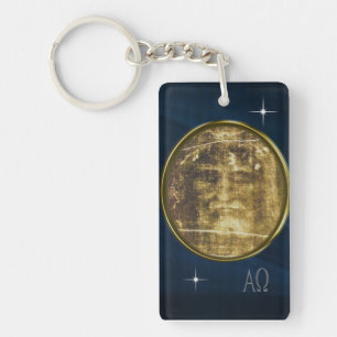 Shroud of Turin Key Ring