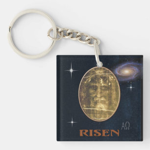 Shroud of Turin Key Ring