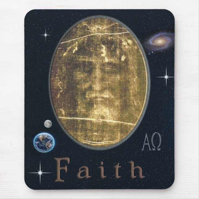 Shroud of Turin Mouse Mat (Front)