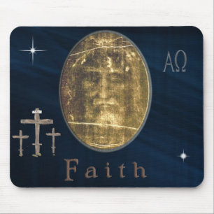 Shroud of Turin mousepad