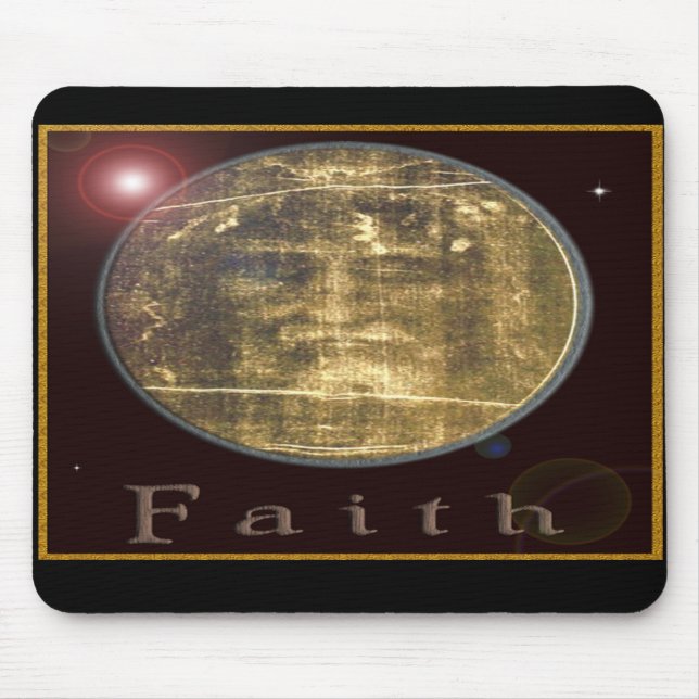 Shroud of Turin mousepad (Front)