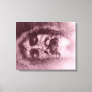 Shroud of Turin (Red) on canvas
