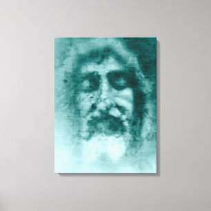 Shroud of Turin: the Face of God, Jesus Christ Canvas Print