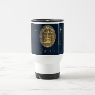 Shroud of Turin Travel Mug