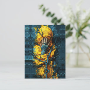 Shrouded in Mystery: Veil of Silence Postcard