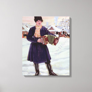 Shrove-tide, 1916 canvas print