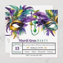 Shrove Tuesday and Mardi Gras Party