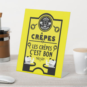 Shrove Tuesday Pancake Day Pedestal Sign