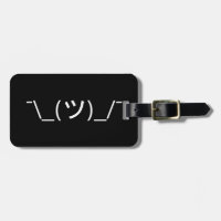 Shrug Emoticon ¯\_(ツ)_/¯ Japanese Kaomoji